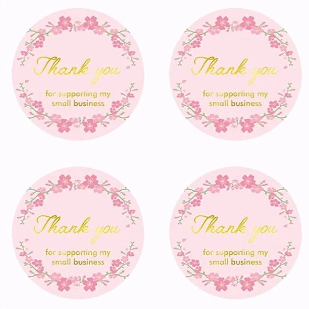 NEW Poshmark Packages "Thank You!" Gift Wrapping Shipping Supply Set ~ 120Pcs - Picture 3 of 6